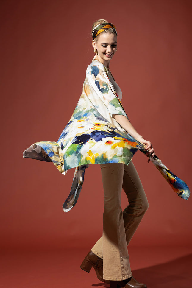 Vivid Impressions Kimono