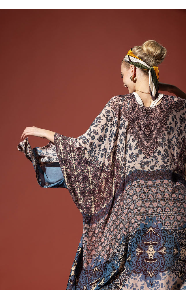 Celestial Grace Duster Kimono