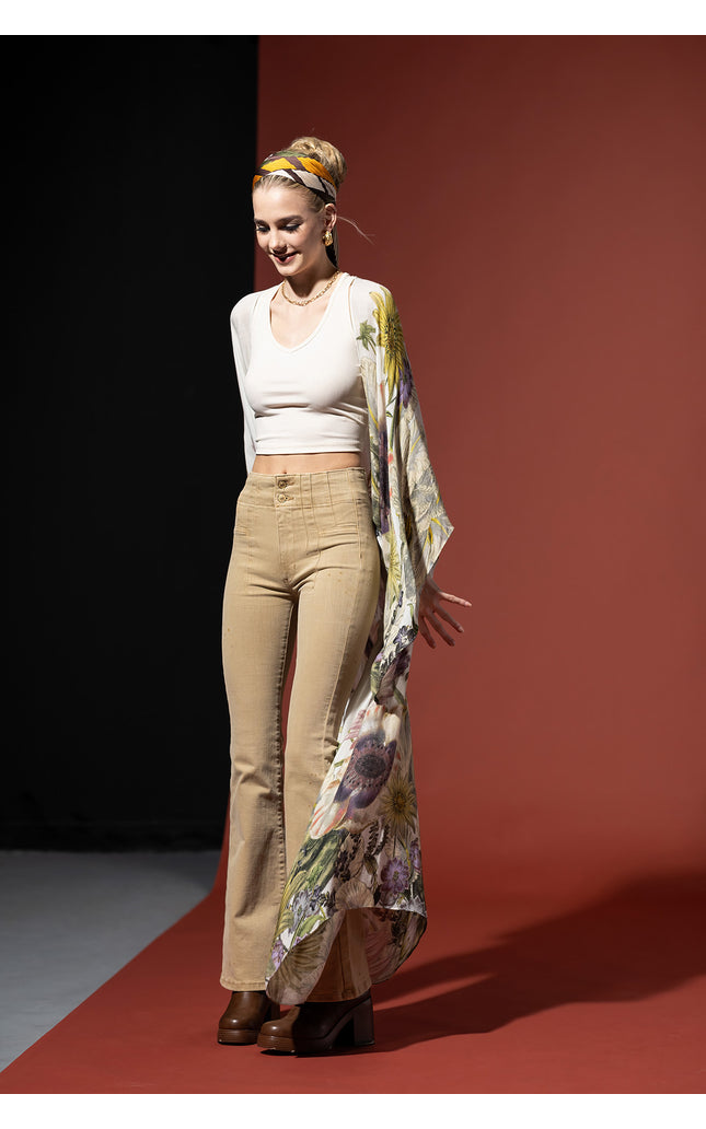 Garden Melody Duster Kimono