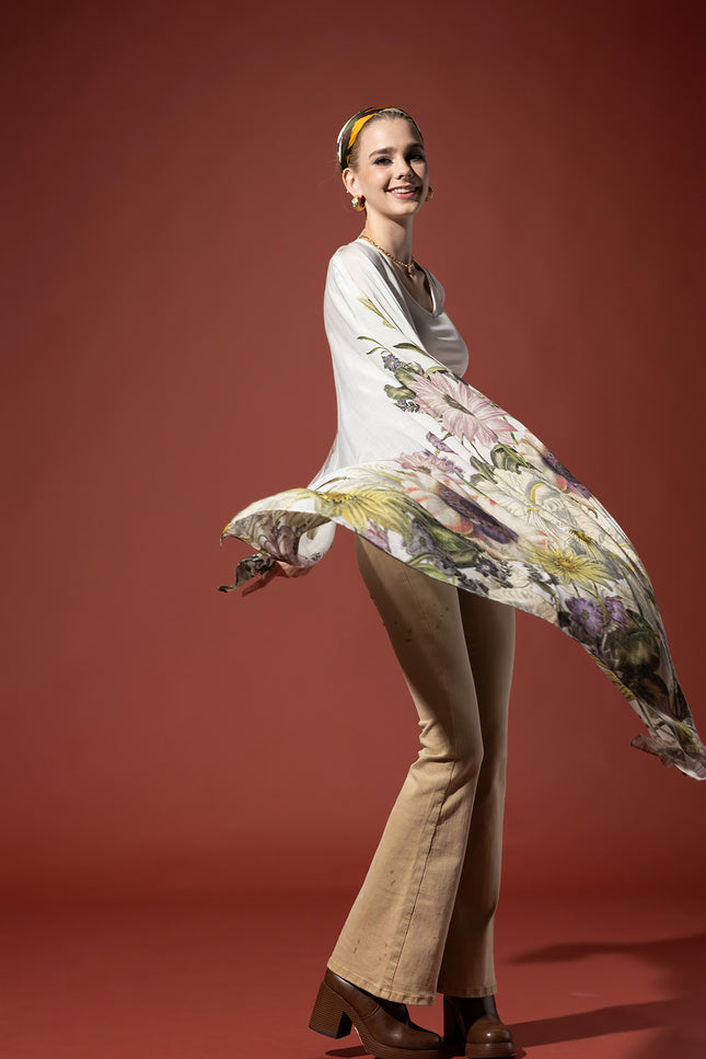 Garden Melody Duster Kimono