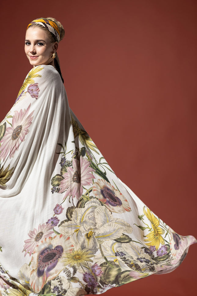 Garden Melody Duster Kimono