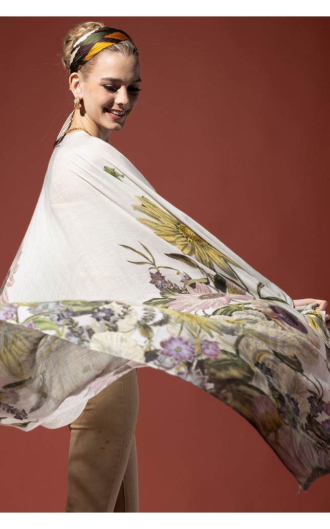 Garden Melody Duster Kimono