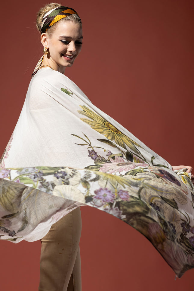 Garden Melody Duster Kimono