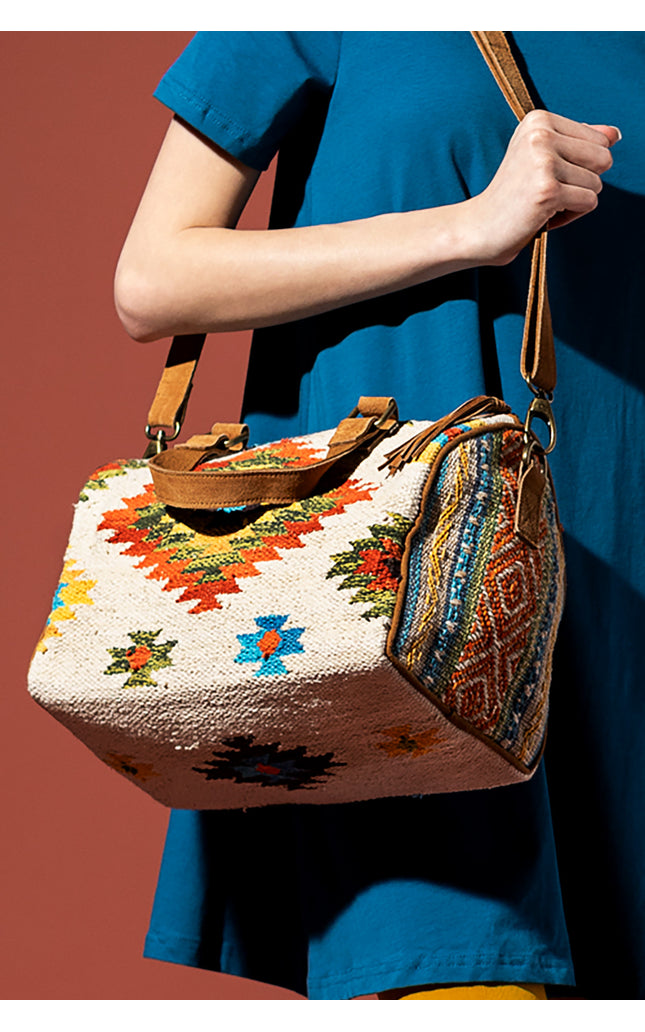 Heritage Hues Boston Bag