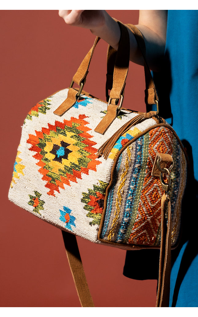 Heritage Hues Boston Bag