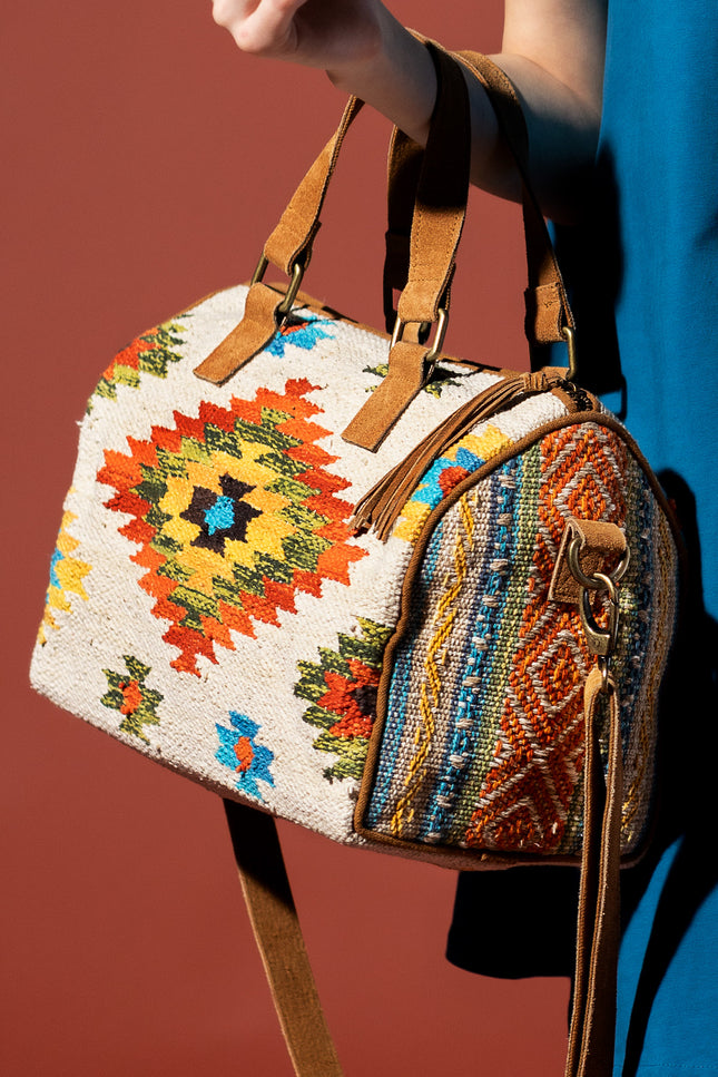 Heritage Hues Boston Bag