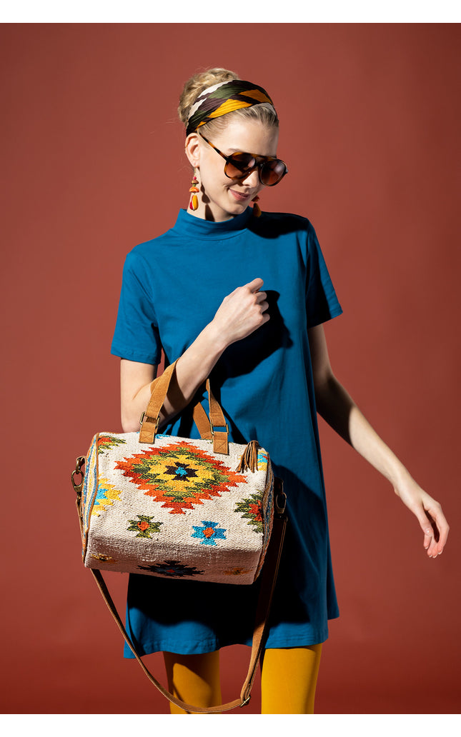 Heritage Hues Boston Bag