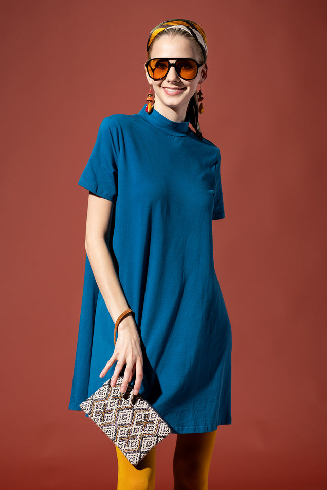 Diamond Dusk Jacquard Clutch