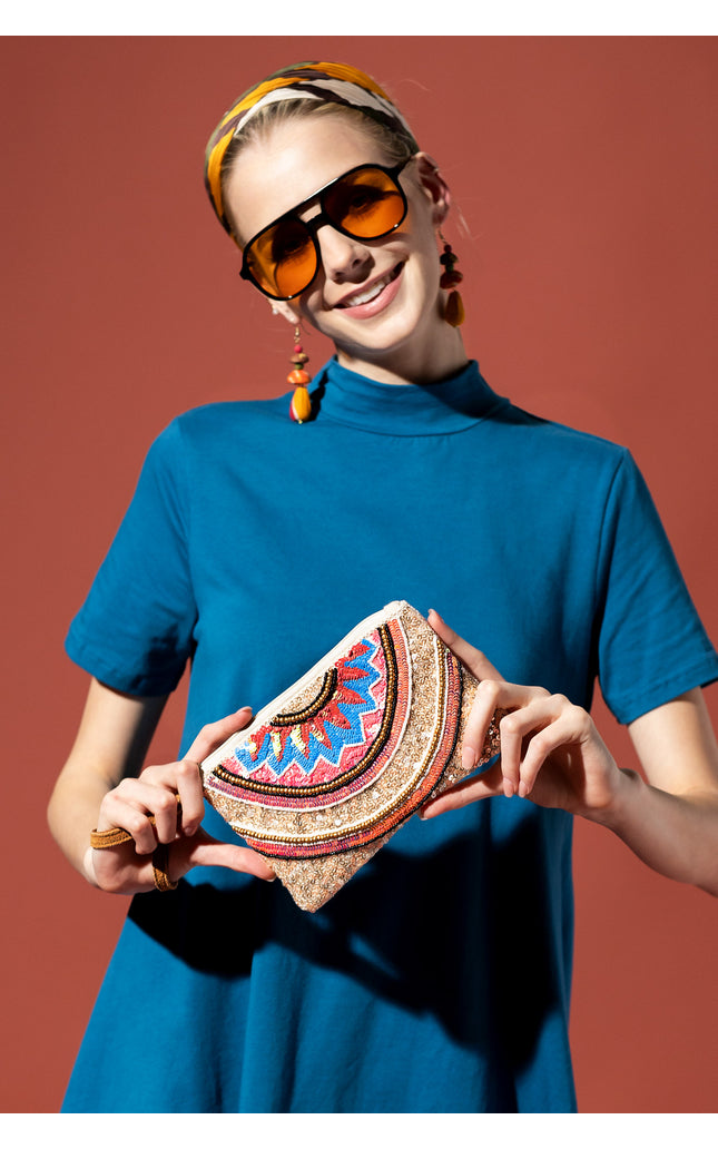 Sequin Splendor  Clutch