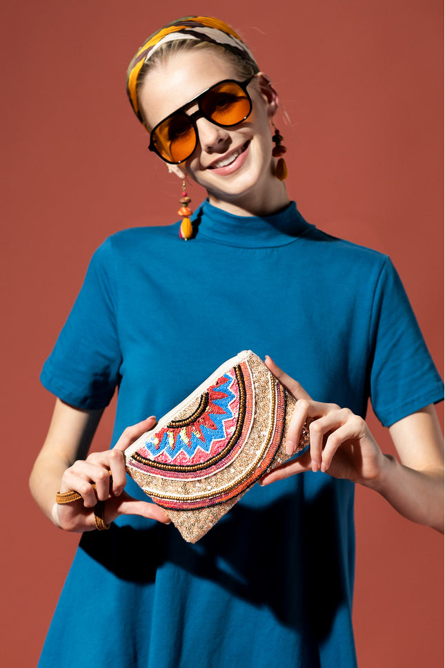 Sequin Splendor  Clutch