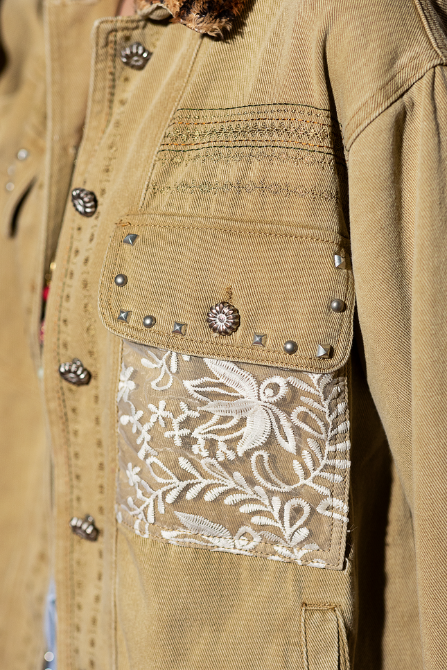 Golden Meadow Embroidered Jacket