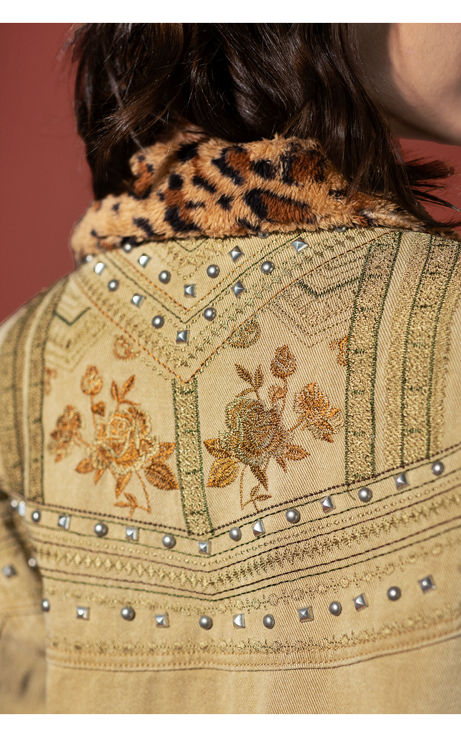Golden Meadow Embroidered Jacket