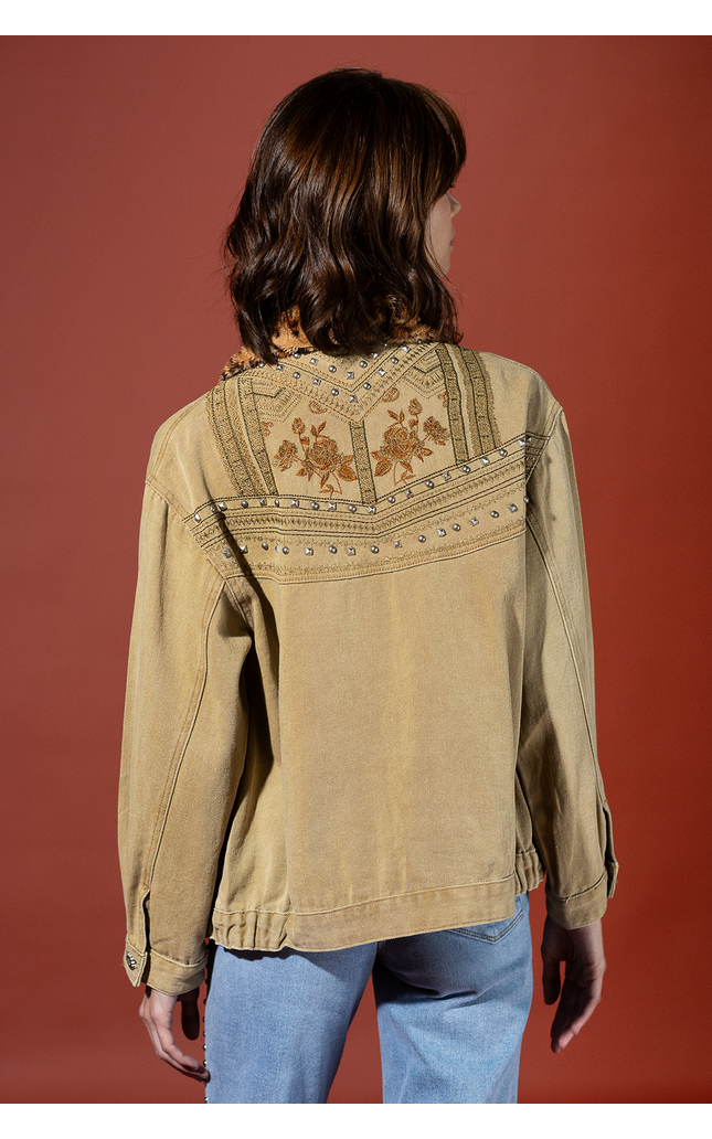 Golden Meadow Embroidered Jacket