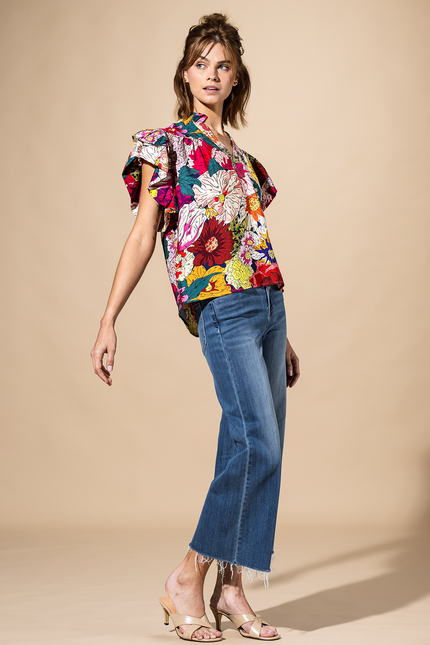 Floral Pop Blouse