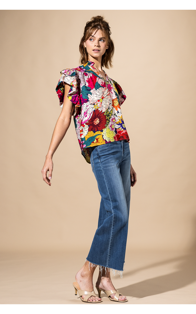 Floral Pop Blouse