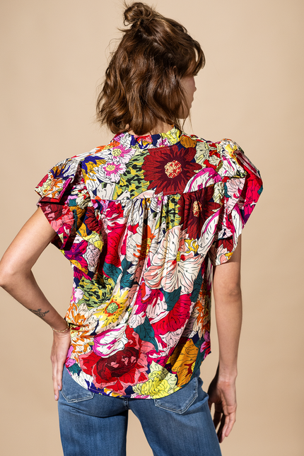 Floral Pop Blouse