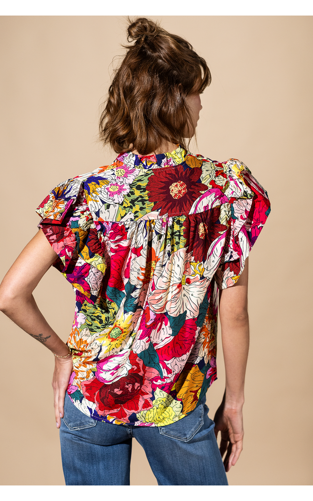 Floral Pop Blouse