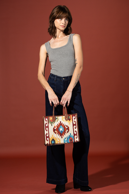 Taos Traveler Tote Bag