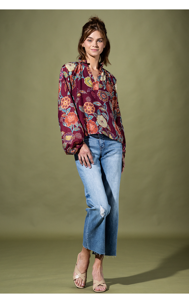 Clementine Long Sleeve Blouse