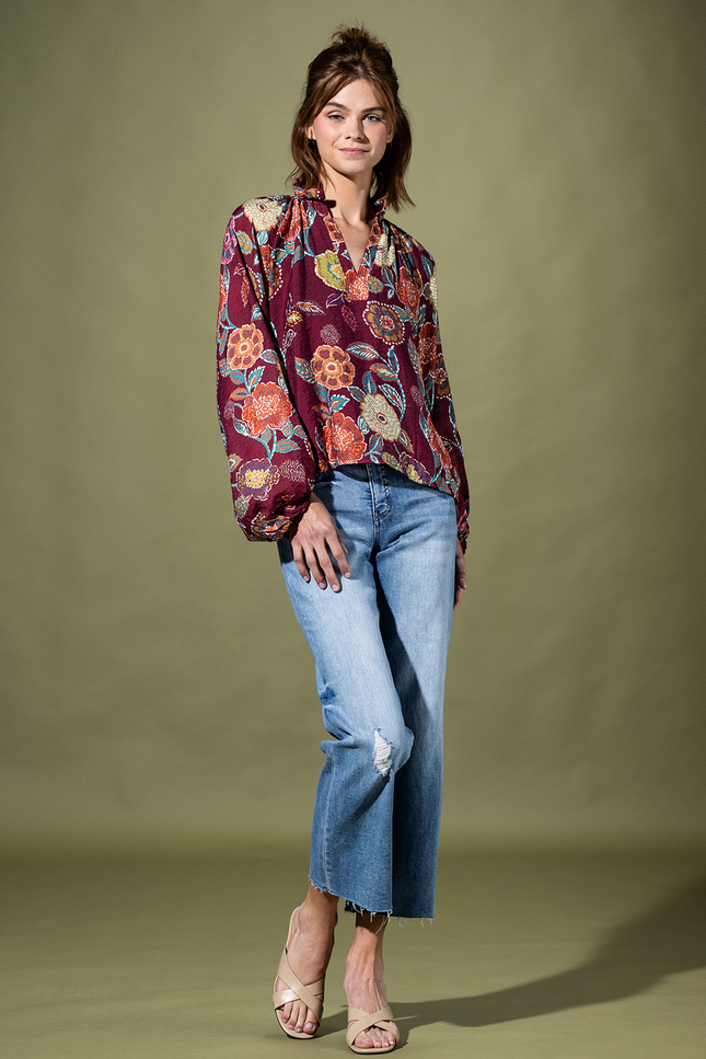 Clementine Long Sleeve Blouse