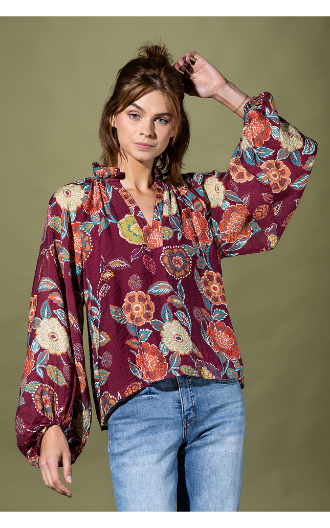 Clementine Long Sleeve Blouse
