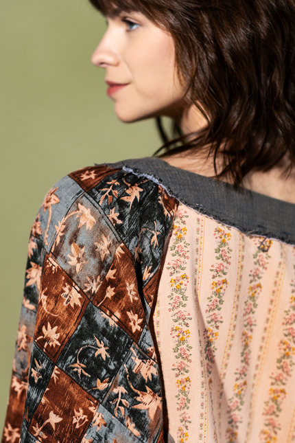 Wildflower Lace Floral Ruffle Top