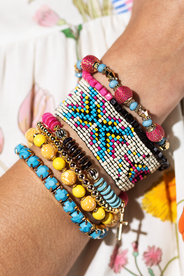 Canyon Tapestry Beaded Bracelet