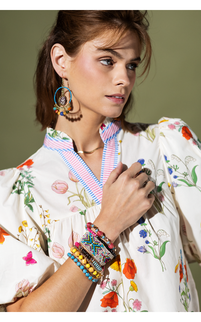 Canyon Tapestry Beaded Bracelet