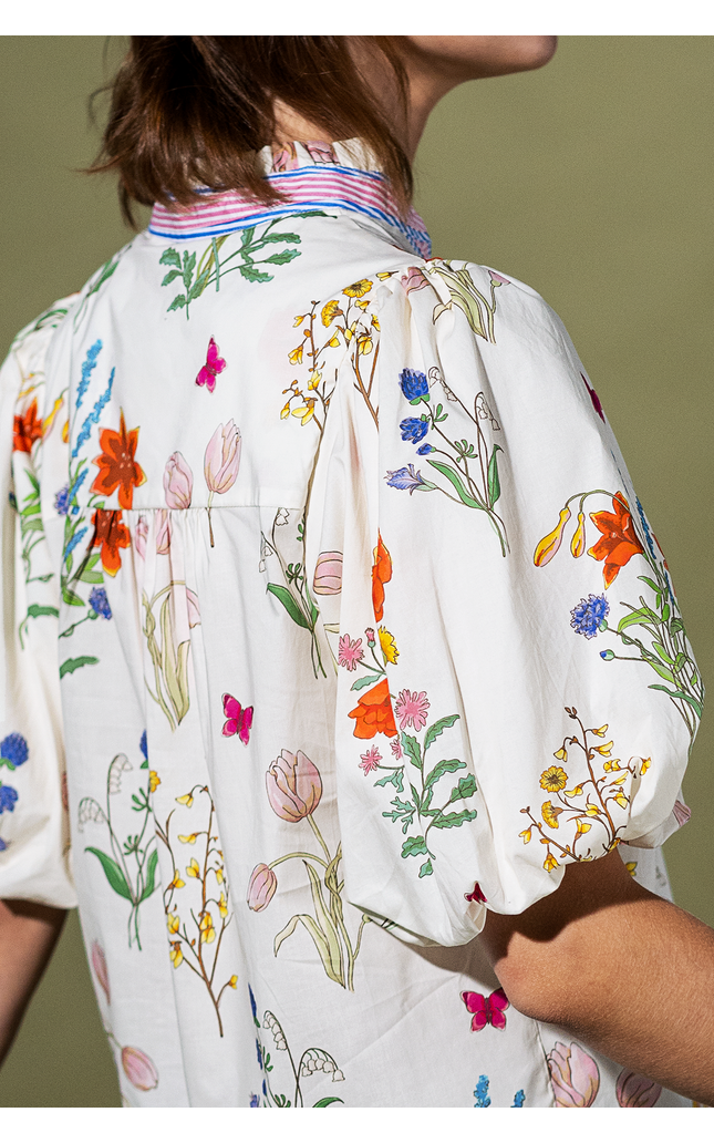 Wildflower Waltz Puff Sleeve Top