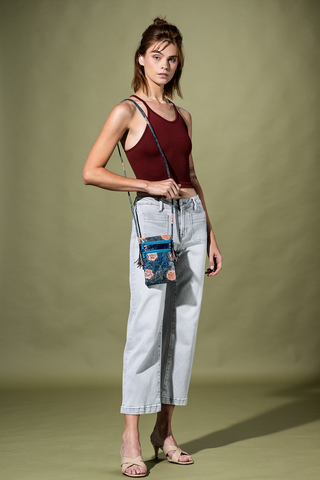 Electric Bloom Cellphone Bag