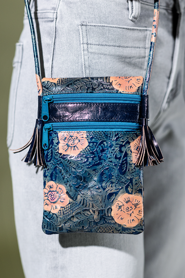 Electric Bloom Cellphone Bag