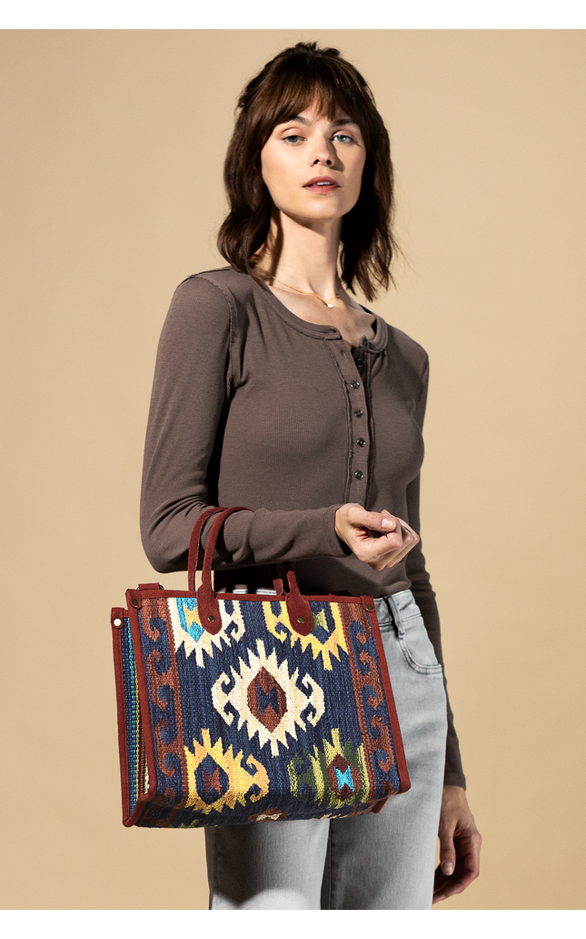 Indigo Trail Tote Bag