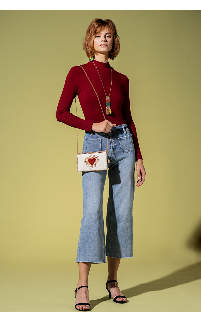 Heart Burst Crossbody Bag