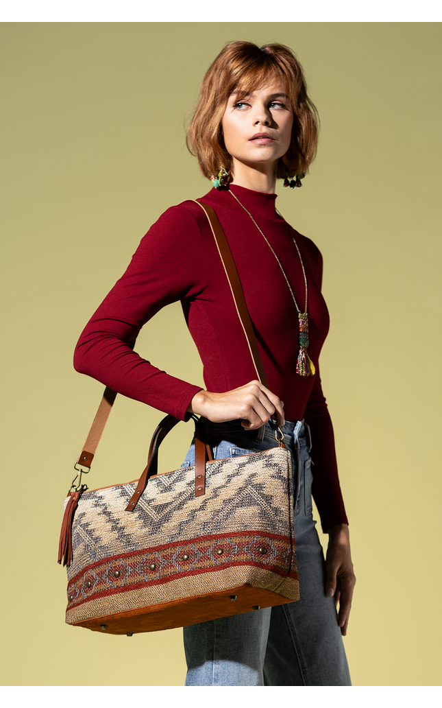 Chapparal Buddy Handcrafted Carryall Tote Bag