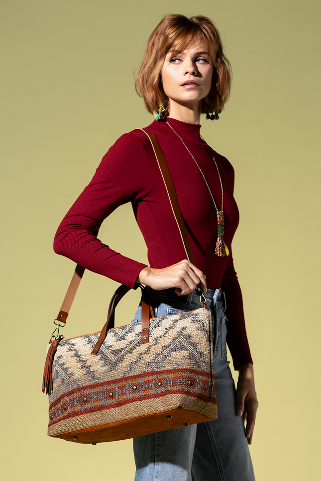 Chapparal Buddy Handcrafted Carryall Tote Bag