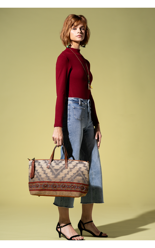 Chapparal Buddy Handcrafted Carryall Tote Bag