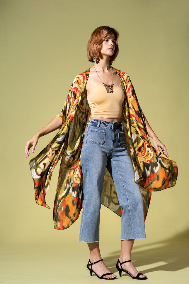 Ethereal Flame Kimono