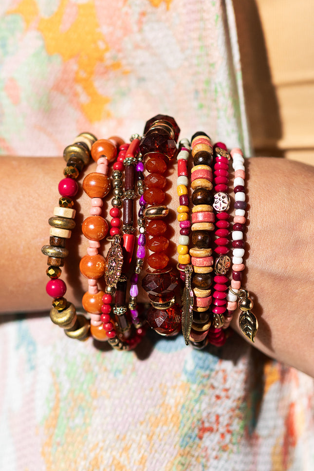 Ruby Glow Bracelet