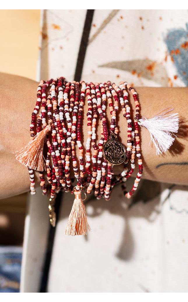 Blush Beads Bracelet
