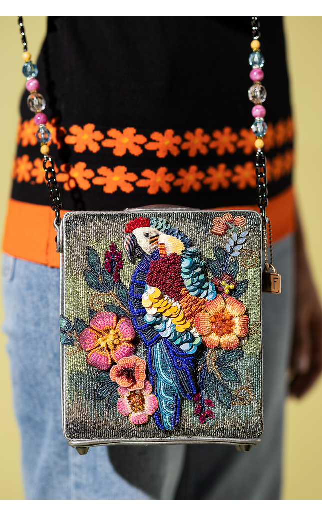 Sitting Pretty Parrot Handbag