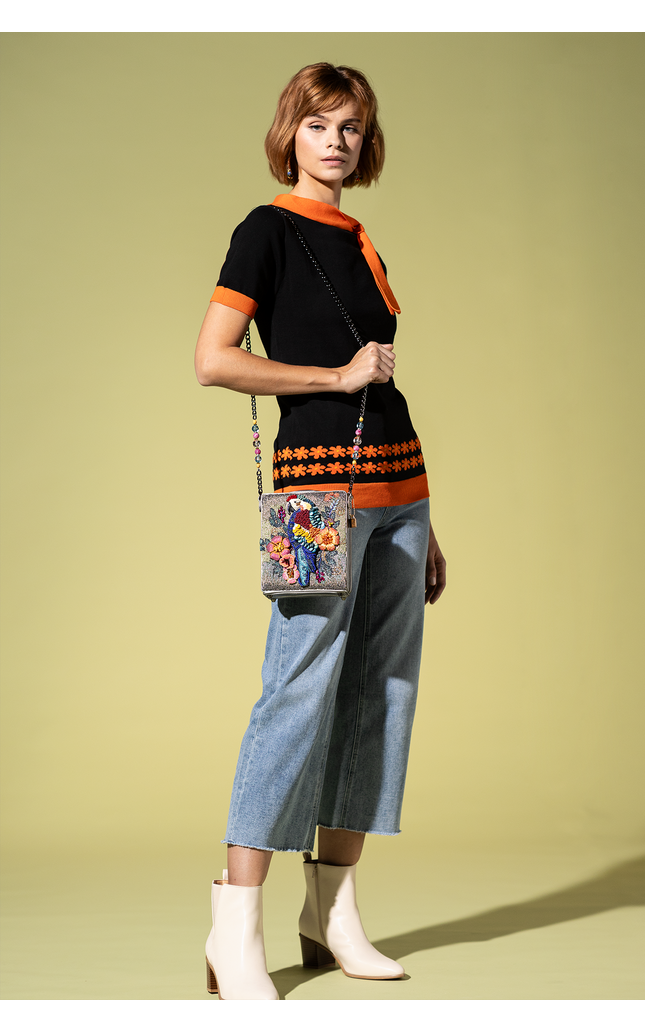 Sitting Pretty Parrot Handbag