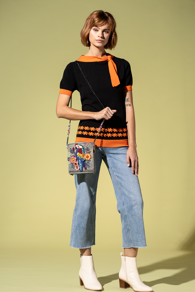 Sitting Pretty Parrot Handbag