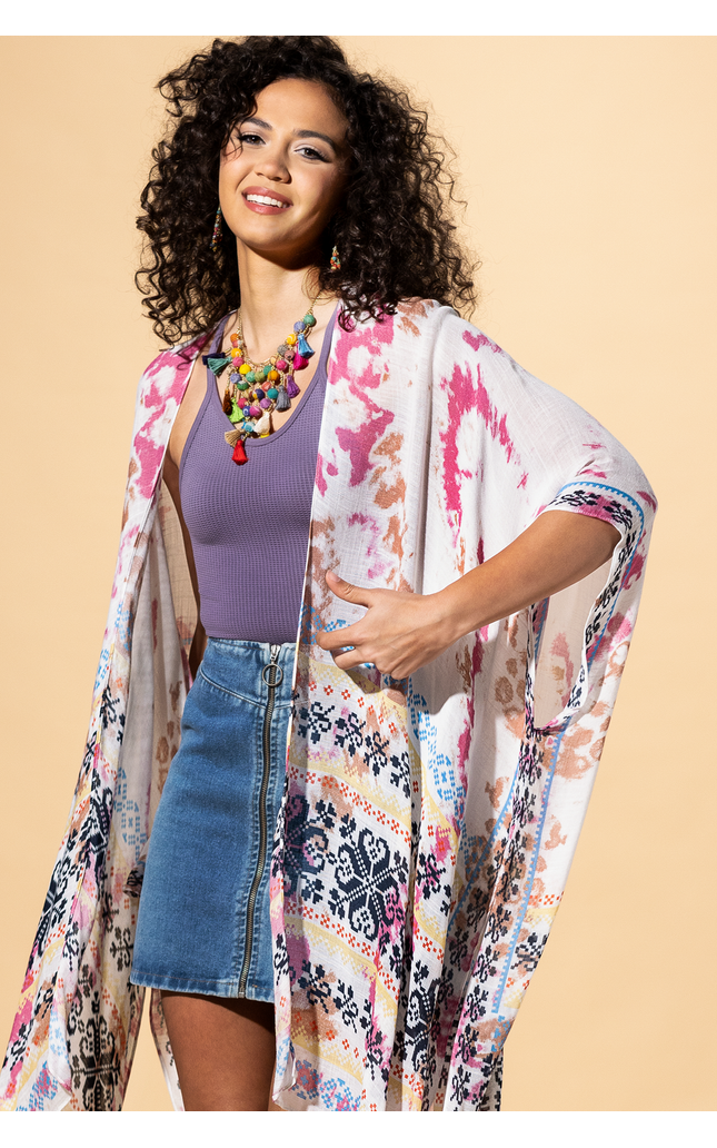 Serenity Shadow Kimono