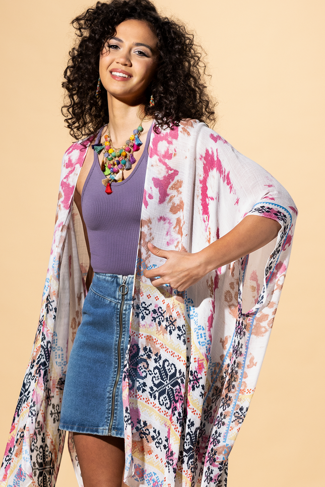 Serenity Shadow Kimono
