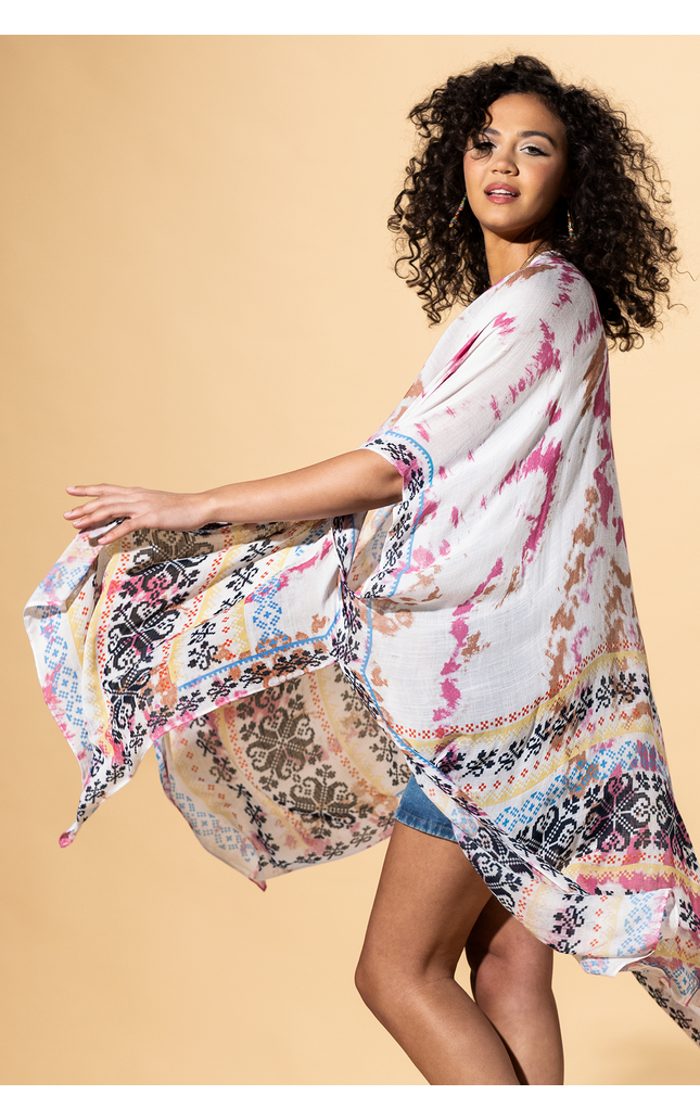 Serenity Shadow Kimono