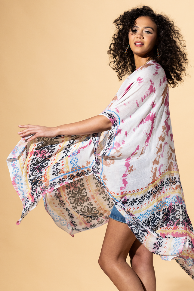 Serenity Shadow Kimono