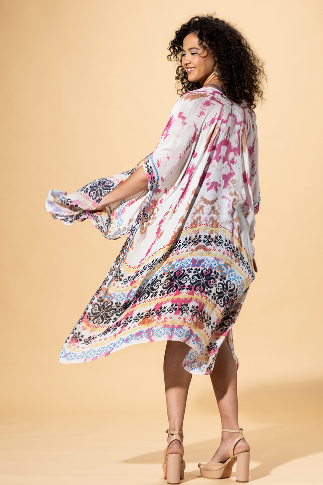 Serenity Shadow Kimono