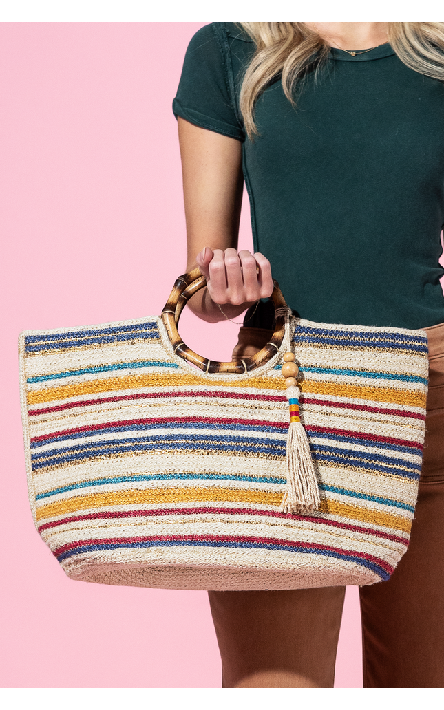 Marbella Muse Jute Bag
