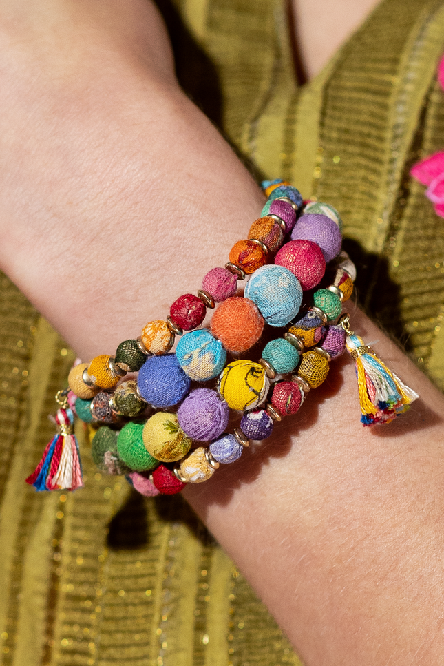 Sari Coil Bracelet