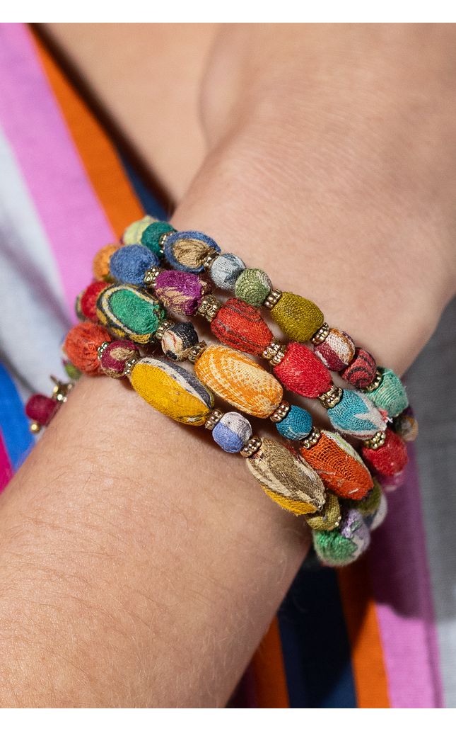 Caravan Coil Upcycled Bracelet